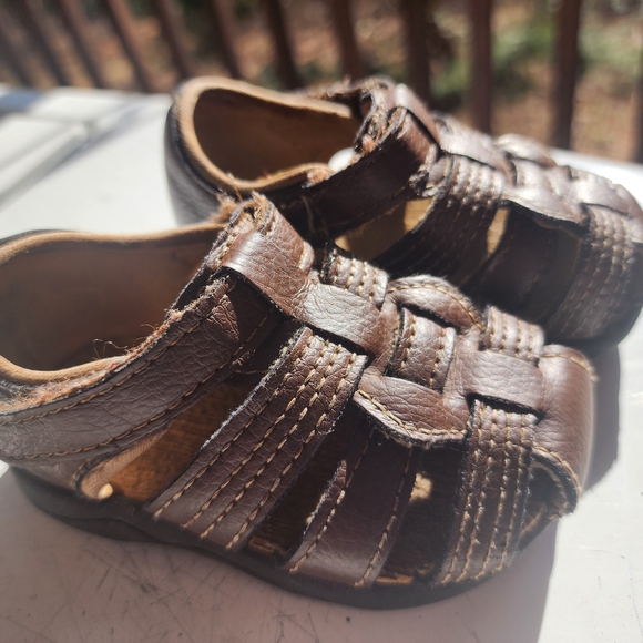 wonder nation Other - Wonder Nation Brown Sandals with Adjustable Straps and Durable Sole